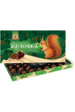 Schokokonfekt in Schachteln Babaewskaya Belotschka 400g